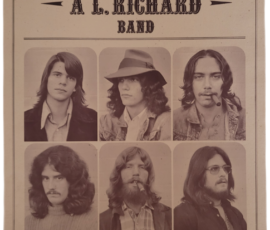 Our official ad poster for Hit Attractions bookings. We weren't as much of a southern rock band as this makes us look, but it was a good ad campaign.